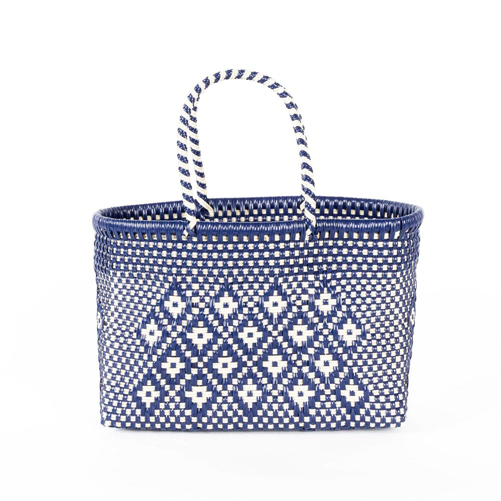 BAHIA BASKETS - PALOMA Blue Small Basket