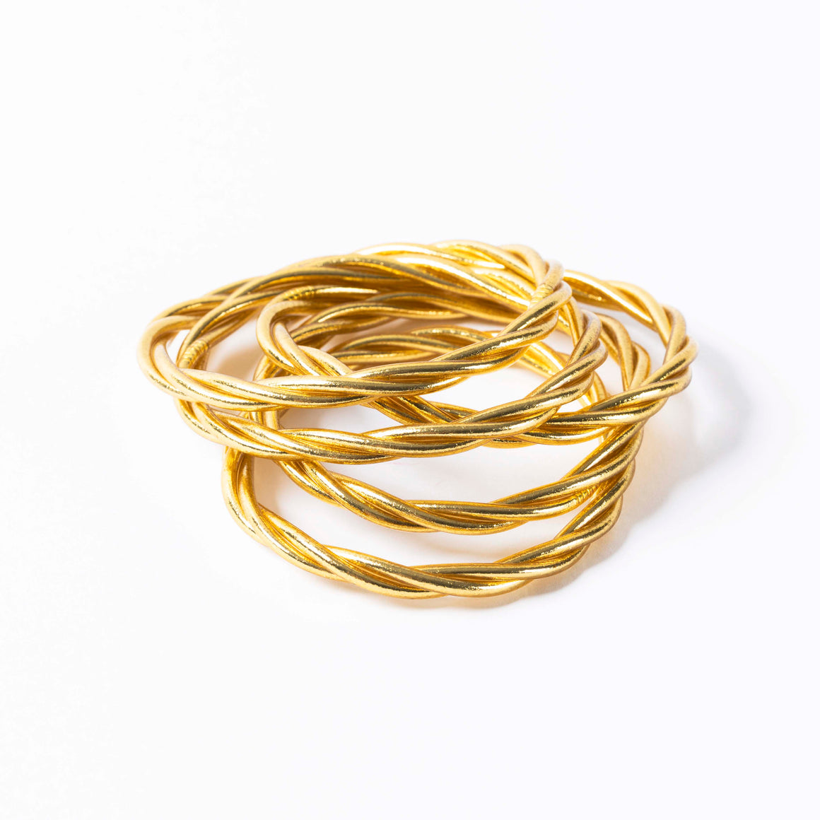 Buddhist Bracelet  Twist - LIGHT GOLD