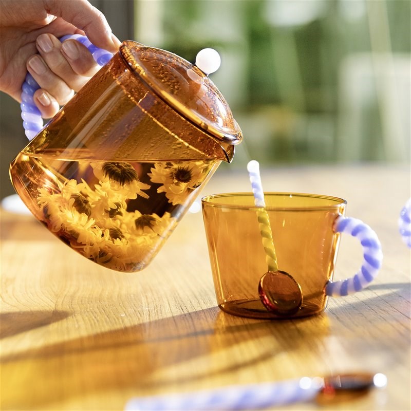 KLEVERING-Teapot duet amber