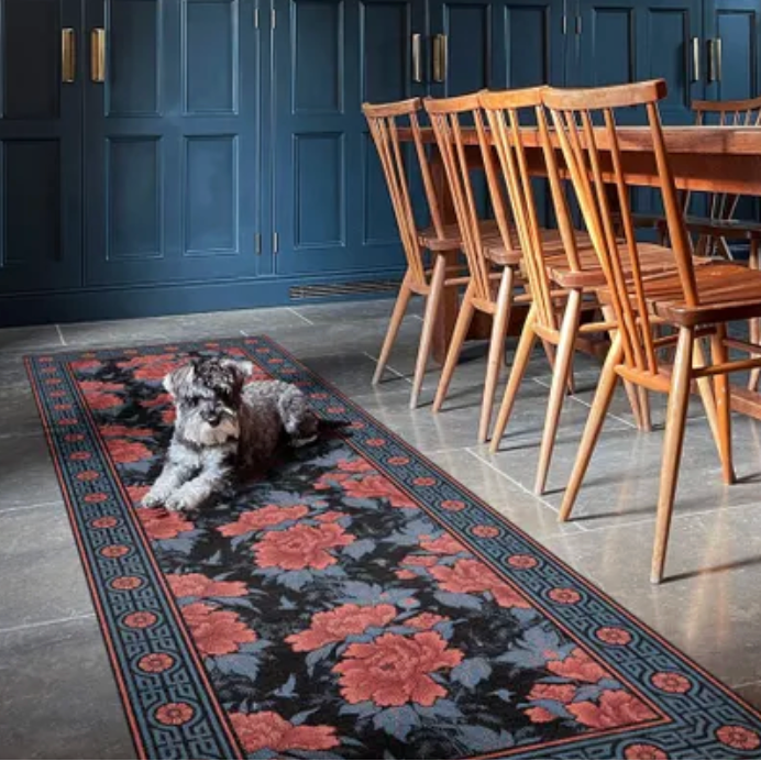 BEIJA FLOR - Marvellous Coral Charm Vinyl Rug