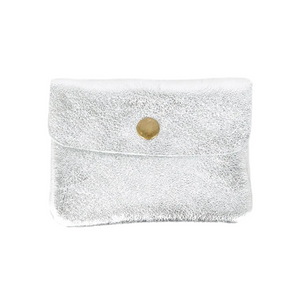 MAISON FANLI - Coin Purse Metallic Silver