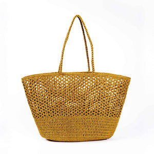 ROMY Gold - Crochet Basket