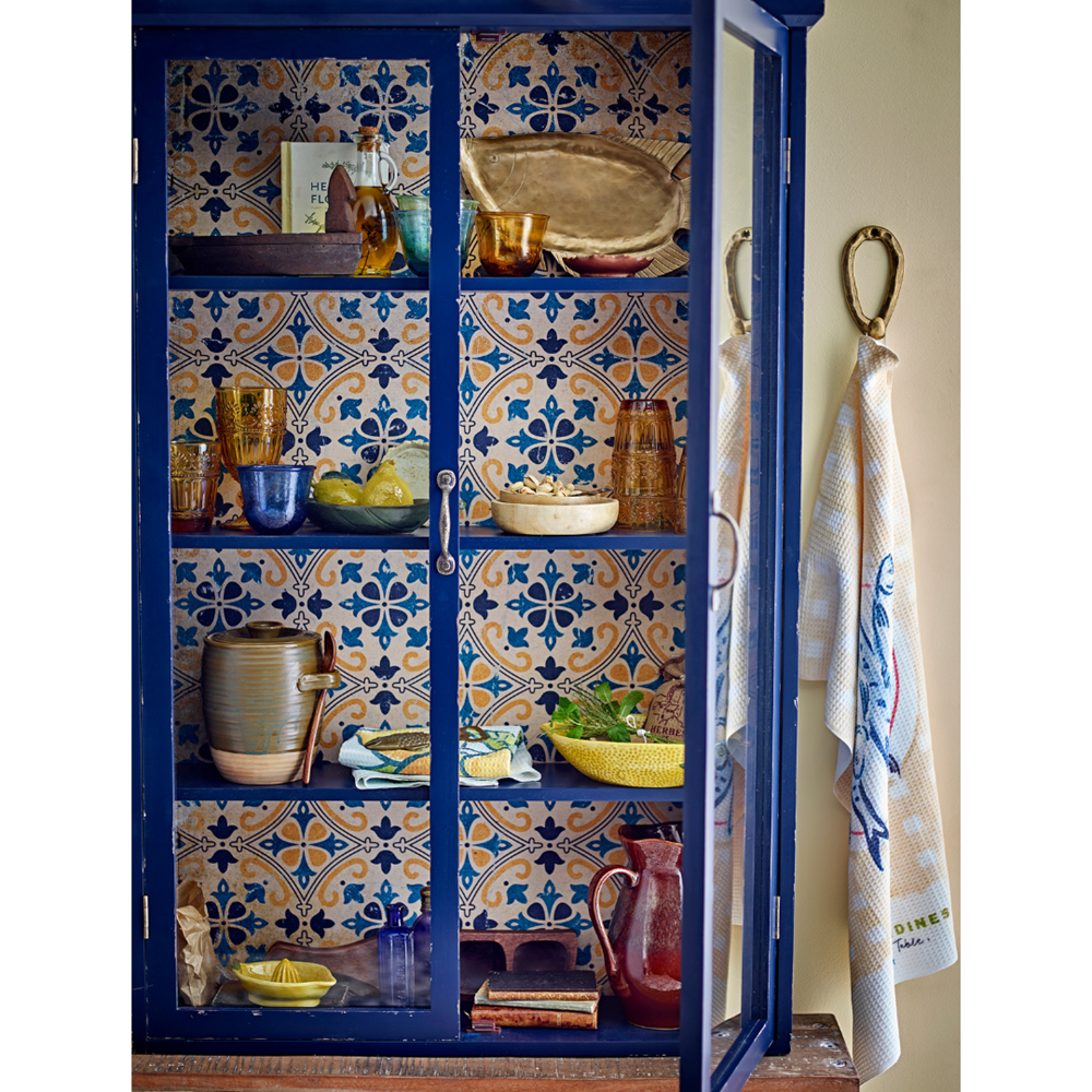 Hazem Cabinet, Blue, Firwood
