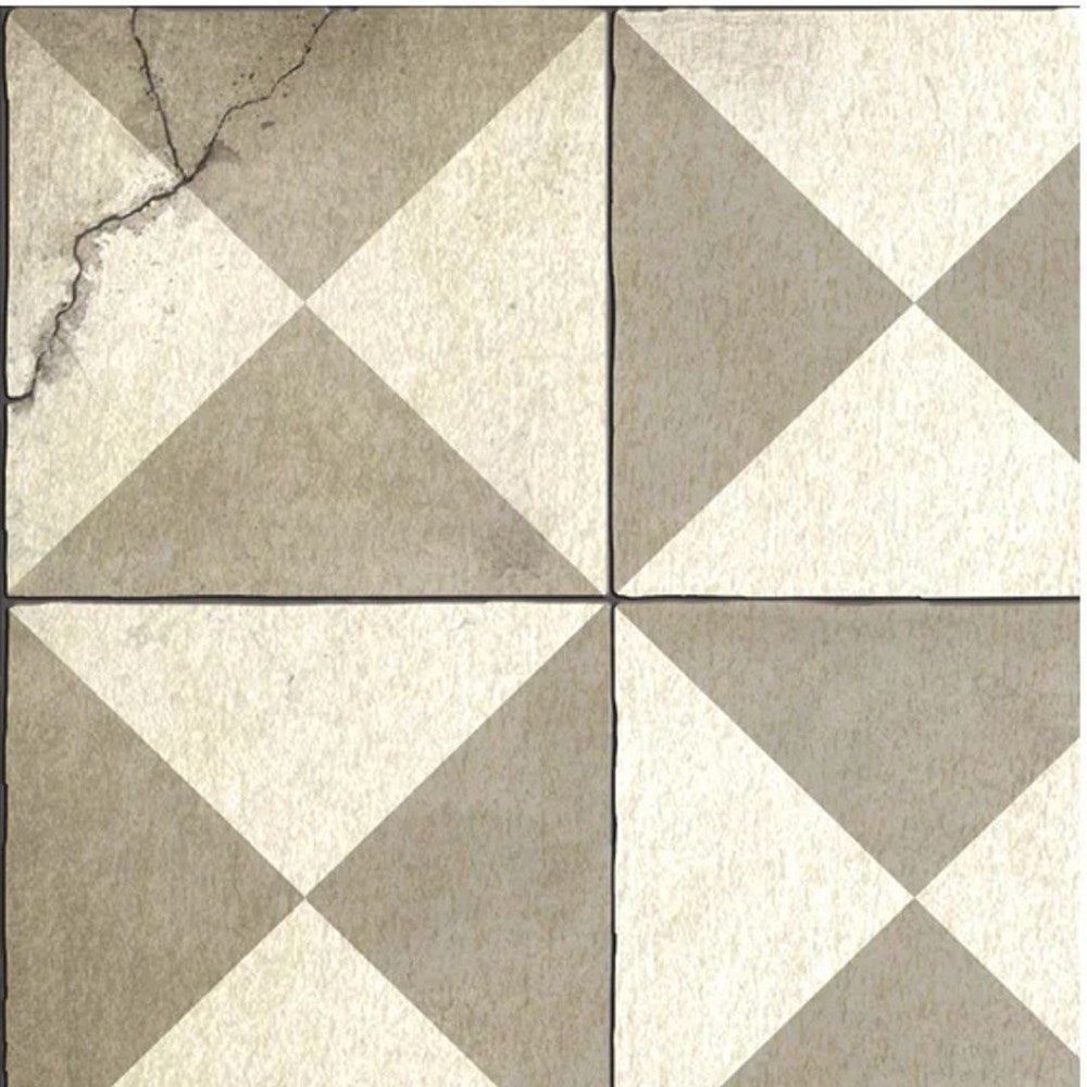 BEIJA FLOR- BORGO GRAY ANTIQUE Vinyl Rug