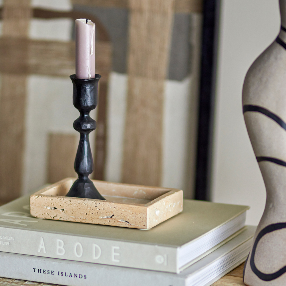 Majsa Tray, Nature, Travertine