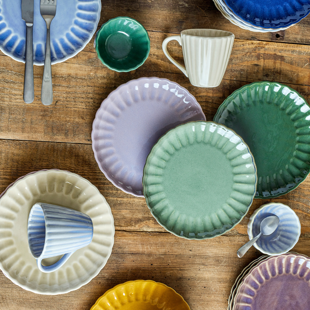 Latina Plate, Green - d.20 cm