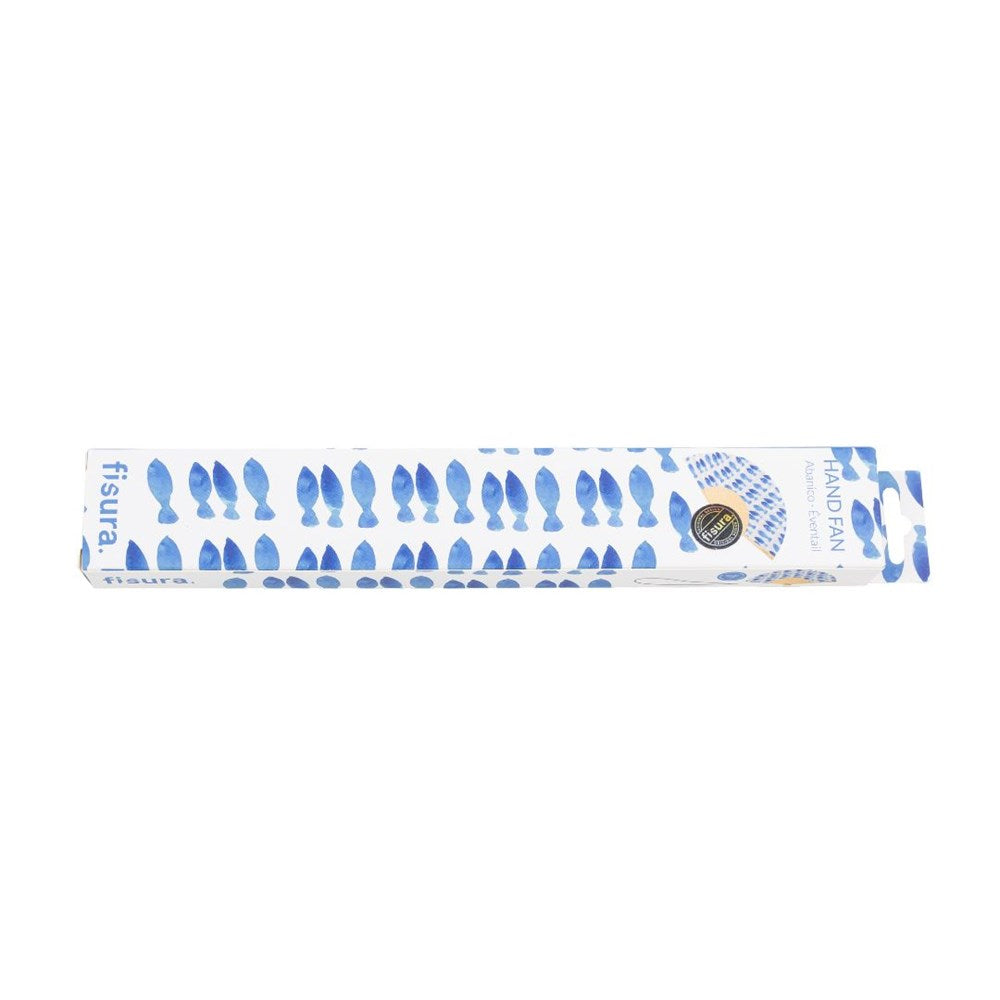 Hand Fan w/ Gift Box Fishes
