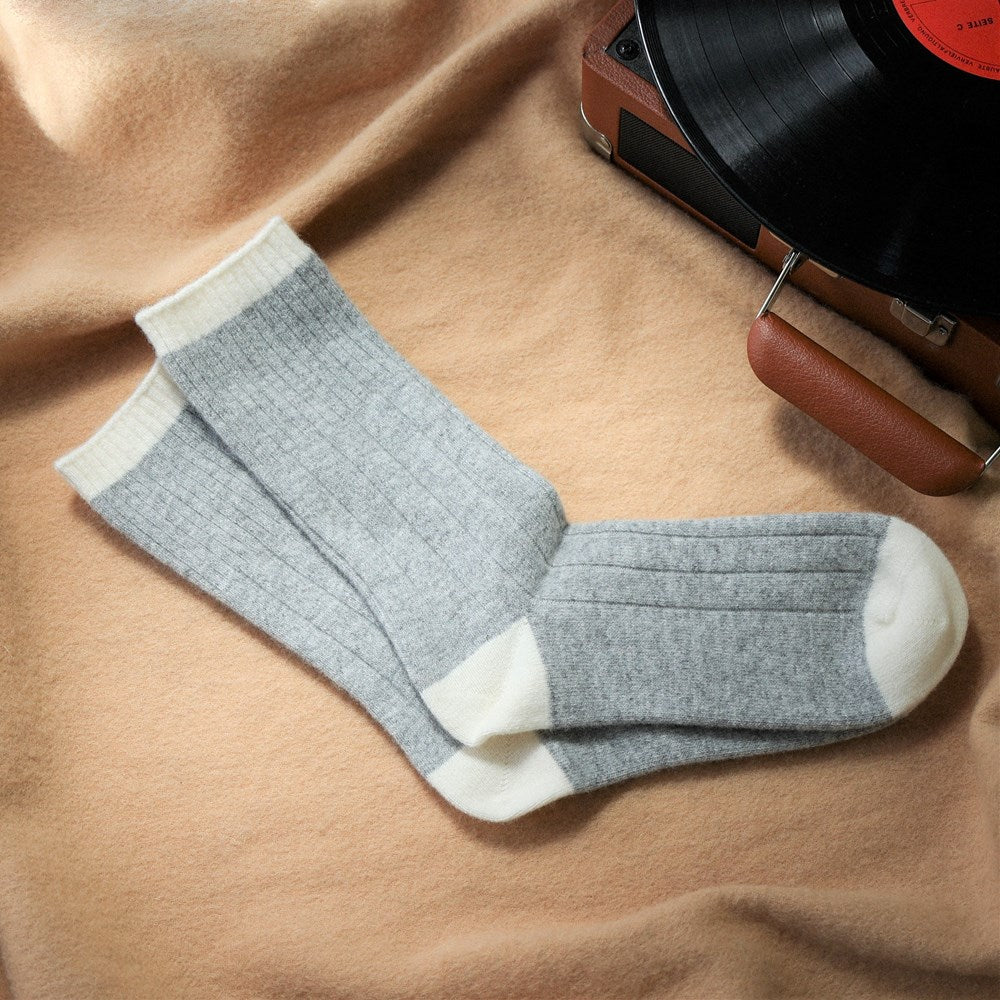 KLUE Merino Wool socks with Bands | Grey