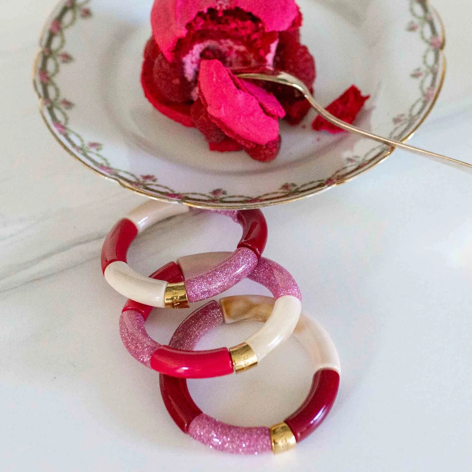 PARABAYA-FRAMBUESA Bangle-Set of 3