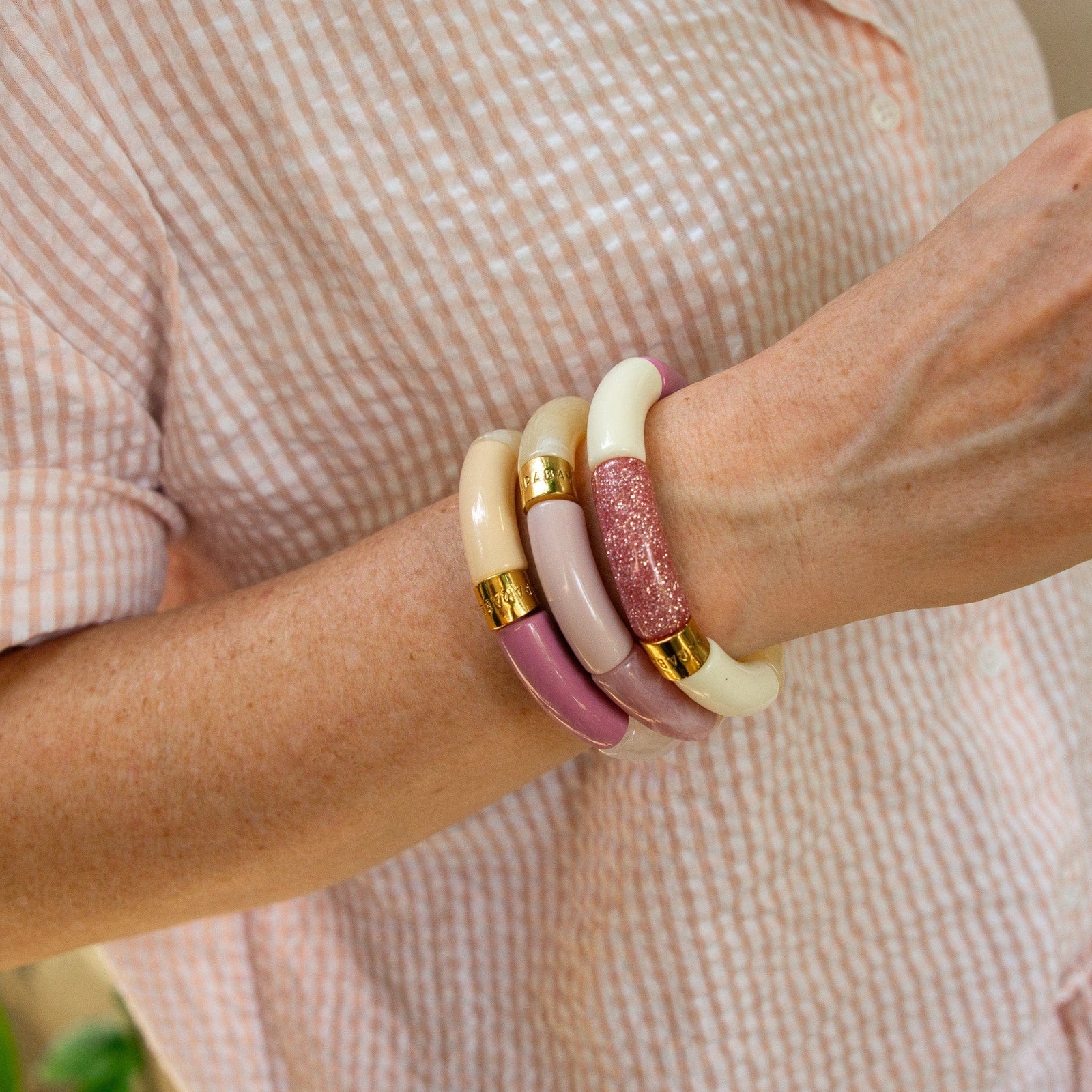 PARABAYA-ROSA Bangle-Set of 3