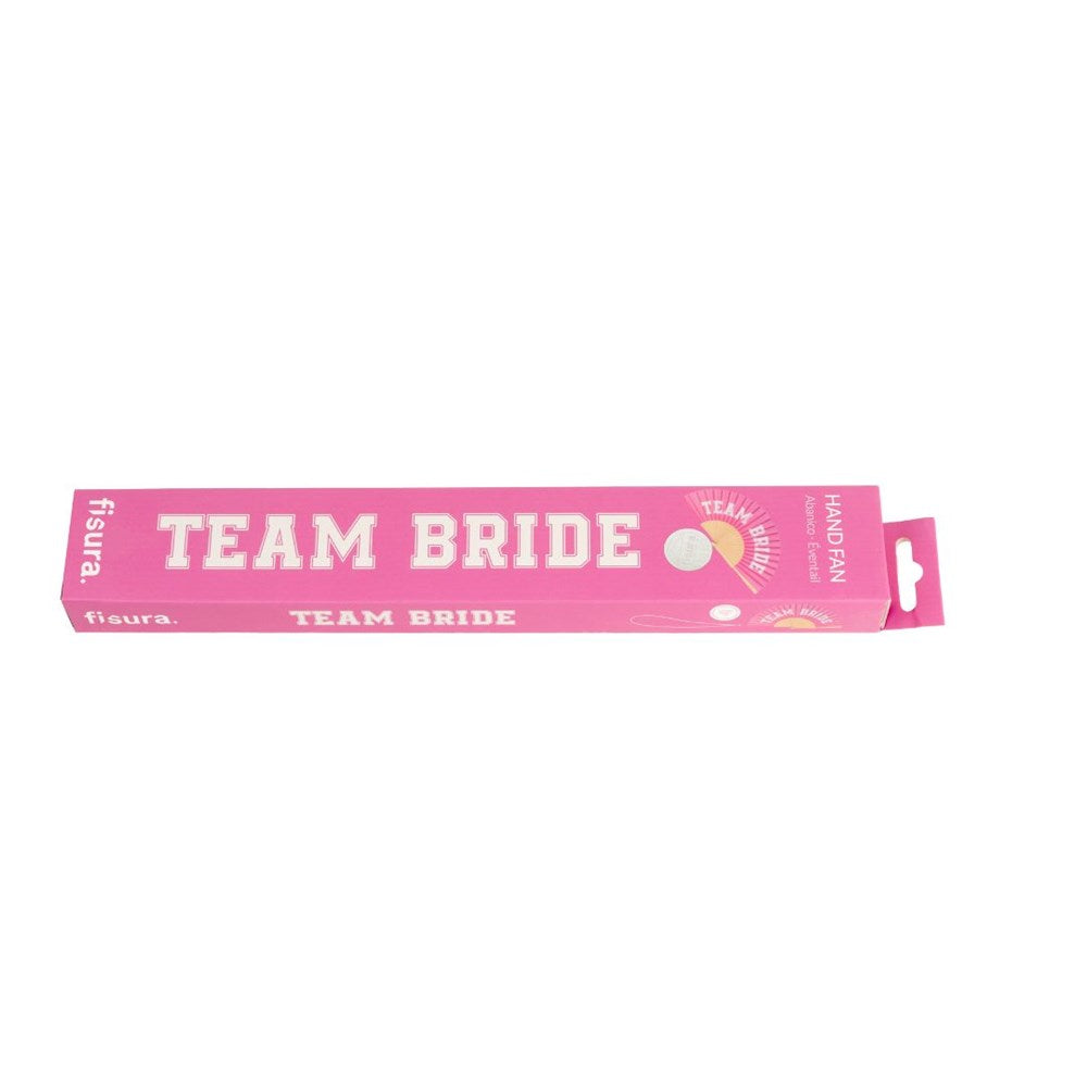 Hand Fan w/Gift Box ‘Team Bride’
