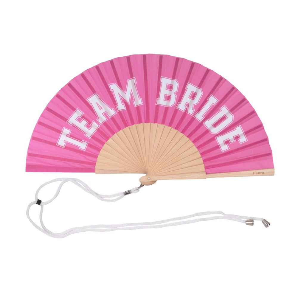 Hand Fan w/Gift Box ‘Team Bride’