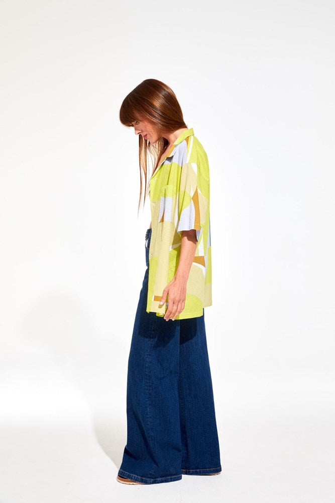305H - Shirt Homy Halo Chance Lime/S25