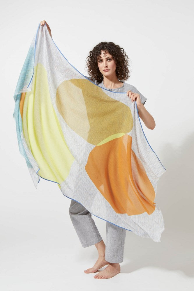 MA POESIE -Galet Citrus Scarf