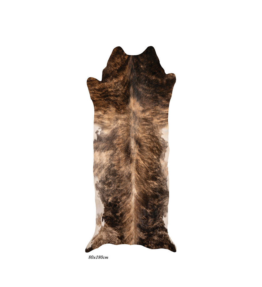 BEIJA FLOR - COW HIDE Tiger Lily Vinyl Rug