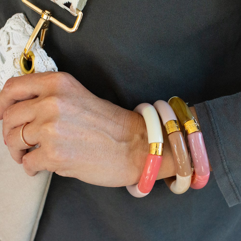 PARABAYA Bangle Bracelets Set of 3 - Doce