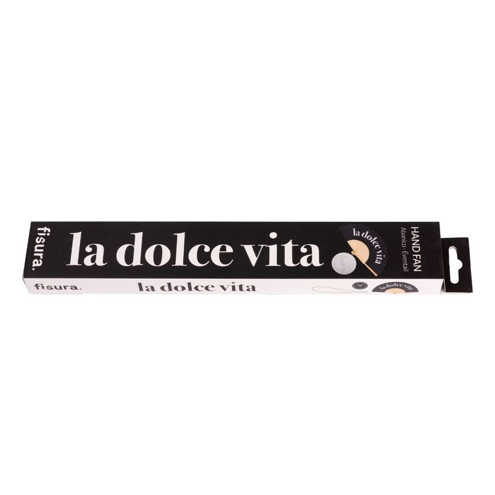 Hand Fan w/Gift Box ‘Dolce Vita'