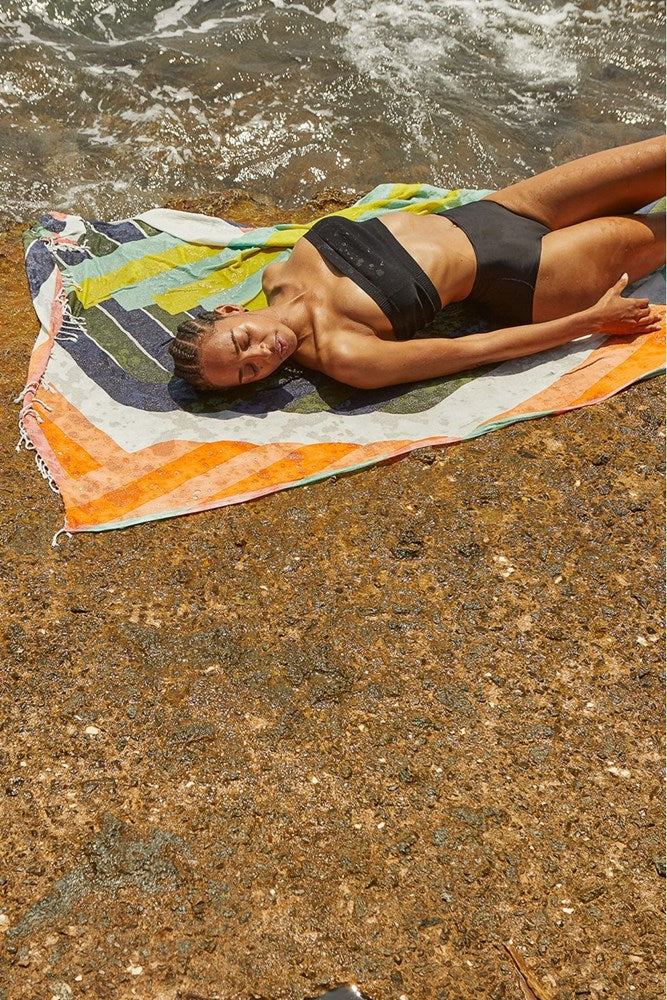 306-ORCHID ALTO BEACH TOWEL- S24