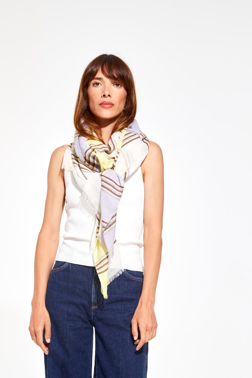 B - Scarf Guilhem Lime/S25