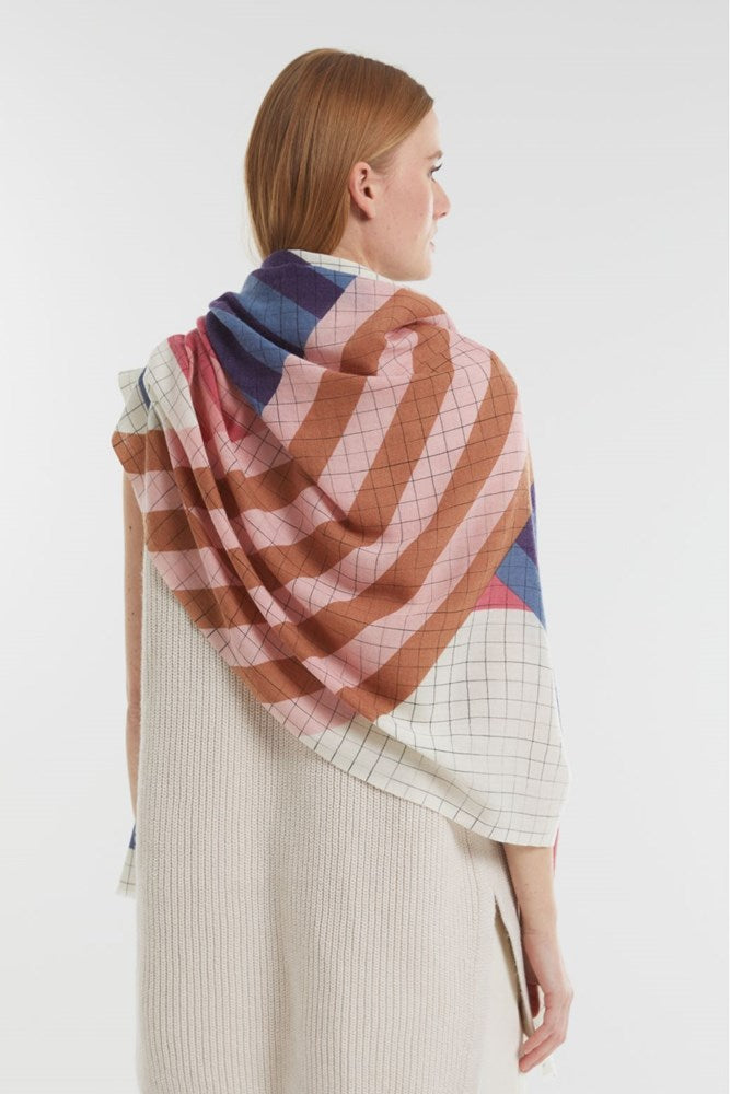 MA POESIE- SCARF SHIBUYA -40 ROSE-W25