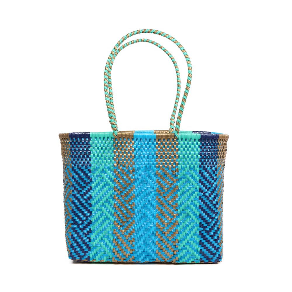 BAHIA - INEZ Blue Medium Basket