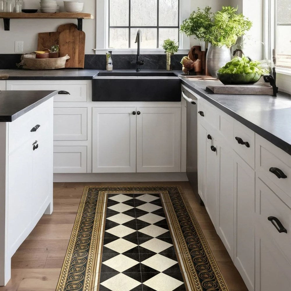 BEIJA FLOR - GAMBIT INK Vinyl Rug