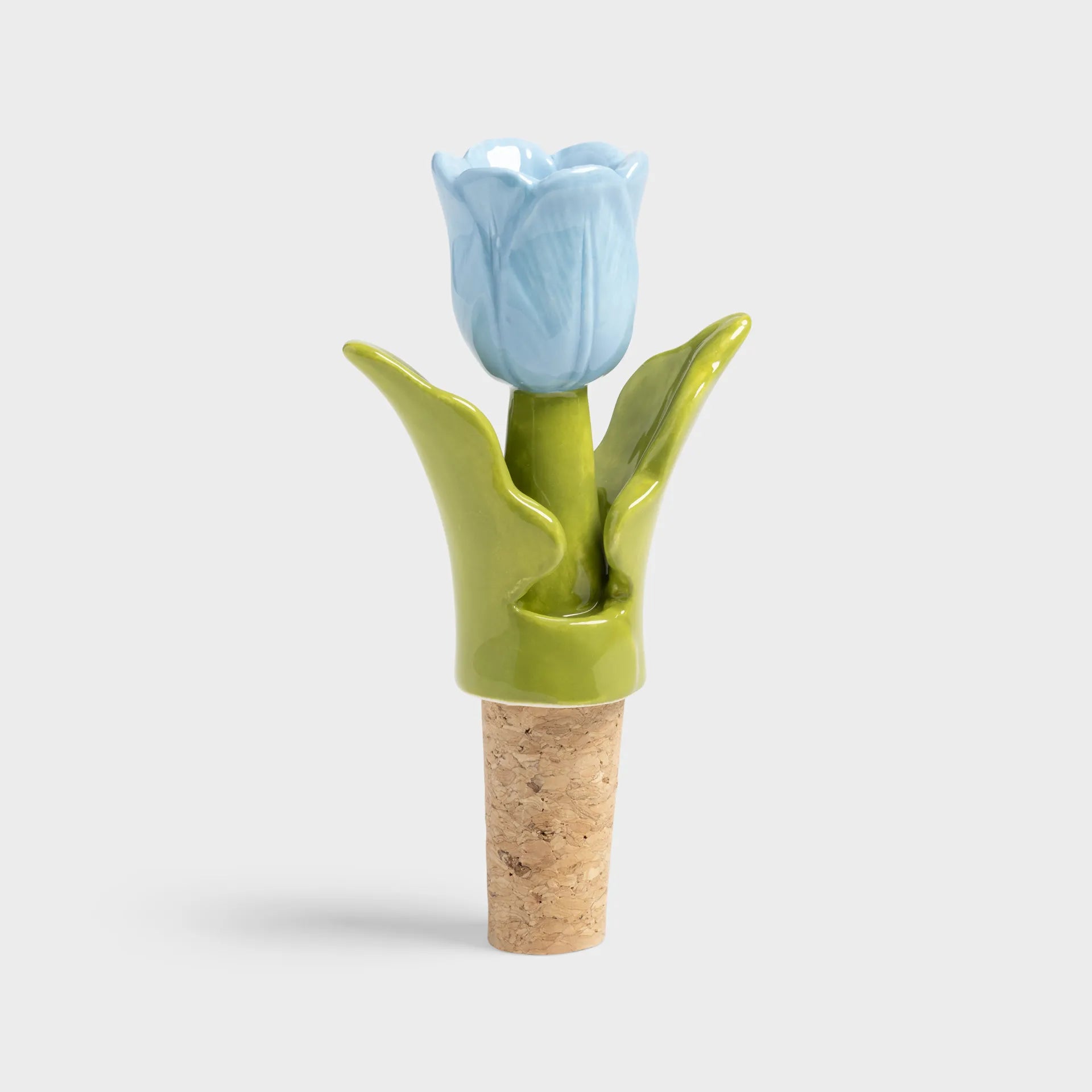 KLEVERING-Bottle stopper tulip blue