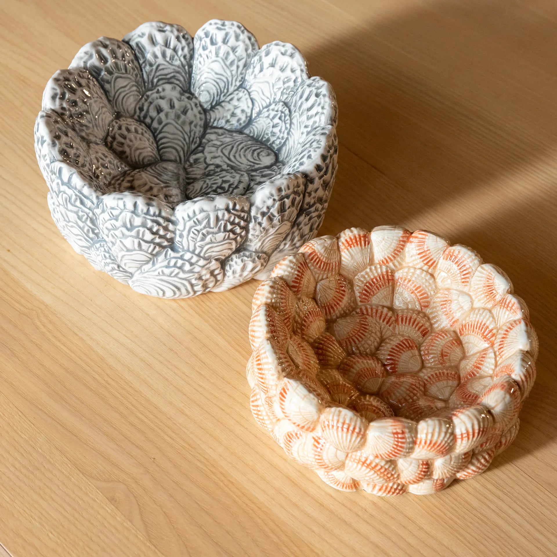 KLEVERING-Bowls oyster and shell