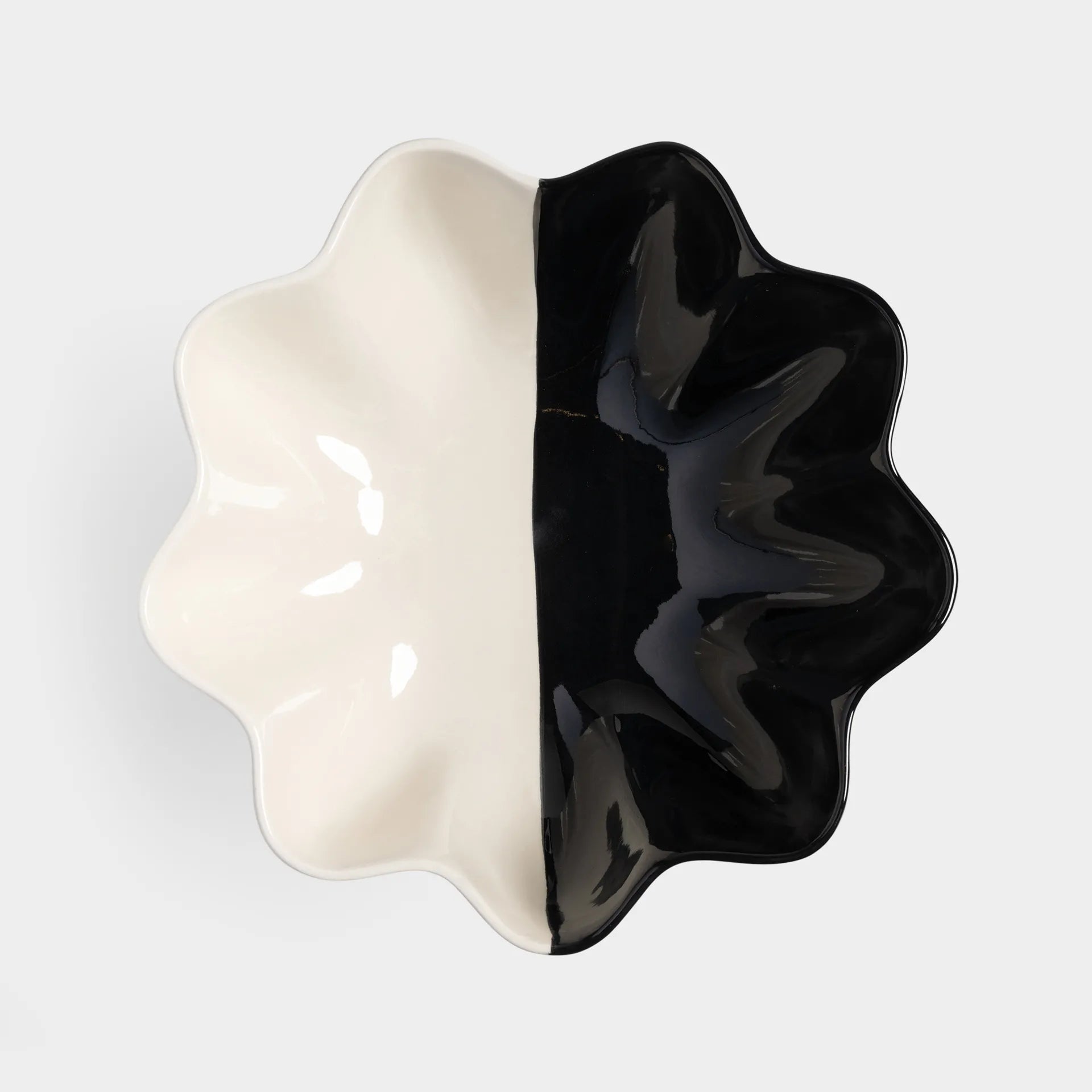 KLEVERING-Bowl sun black- top view