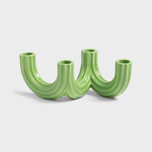 KLEVERING-Candle holder churros green