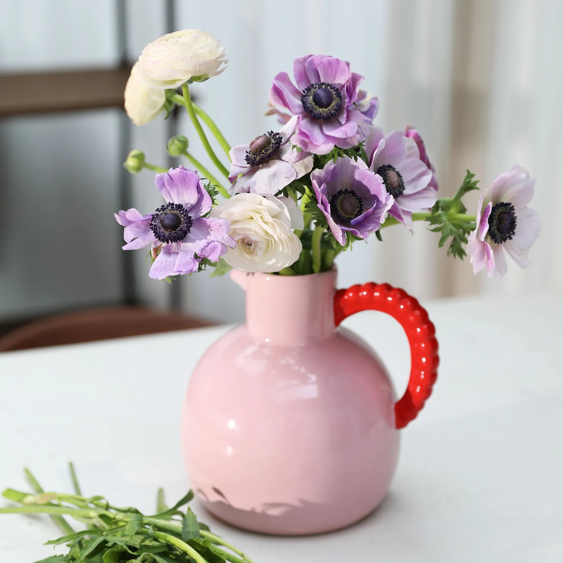 KLEVERING-Jug perle pink with flowers