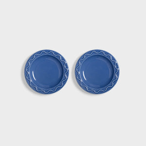 KLEVERING-Plate mochi blue small set of 2