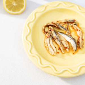 KLEVERING-Plate mochi yellow small set of 2