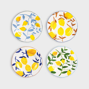 KLEVERING-Plate lemon twig set of 4