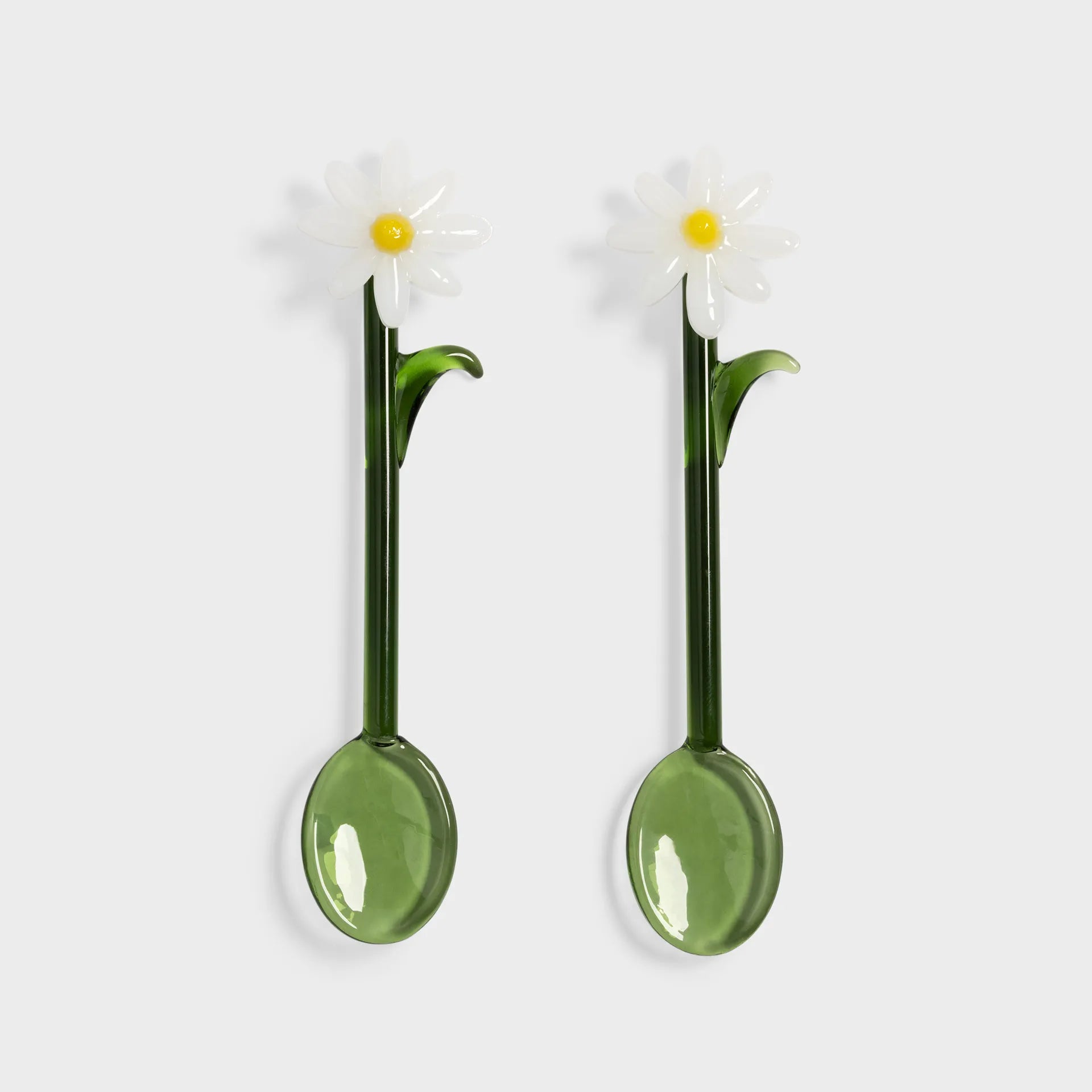 KLEVERING-Spoon flora white set of 2