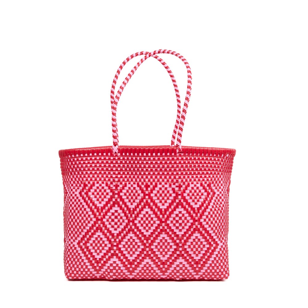 BAHIA - PALOMA Red Rose Medium Basket