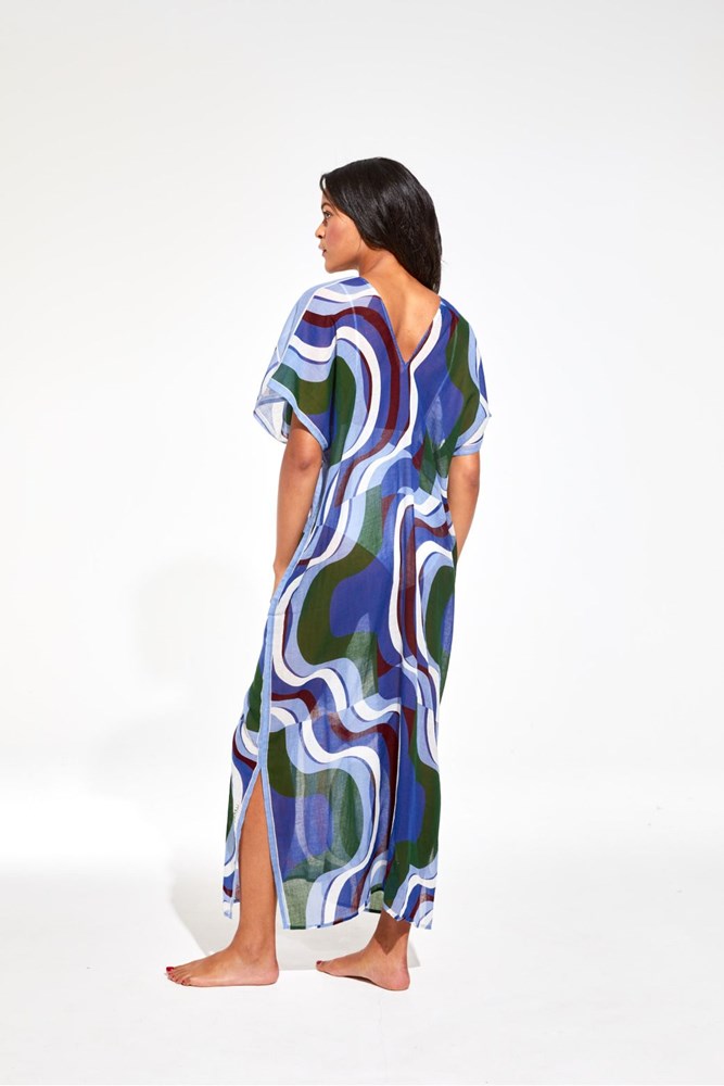 200 - Dress Hydra Songe Bleu/S25