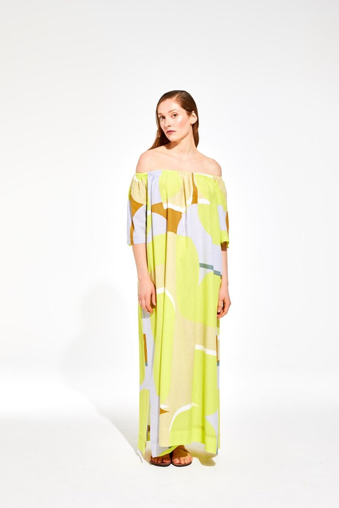 203 - Dress Palao Chance Lime/S25