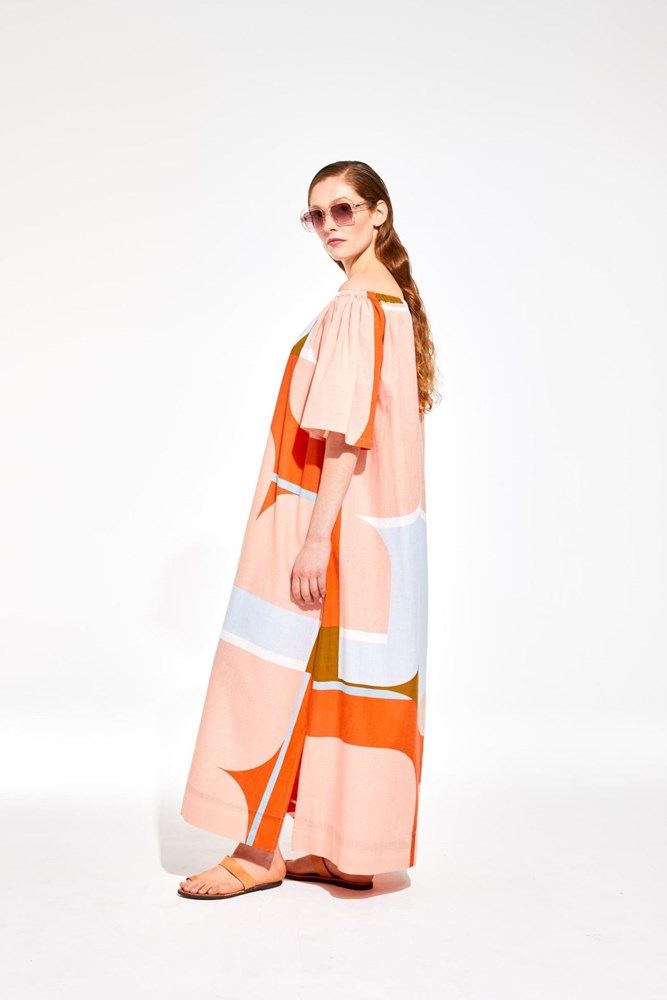 203 - Dress Palao Chance Orange/S25
