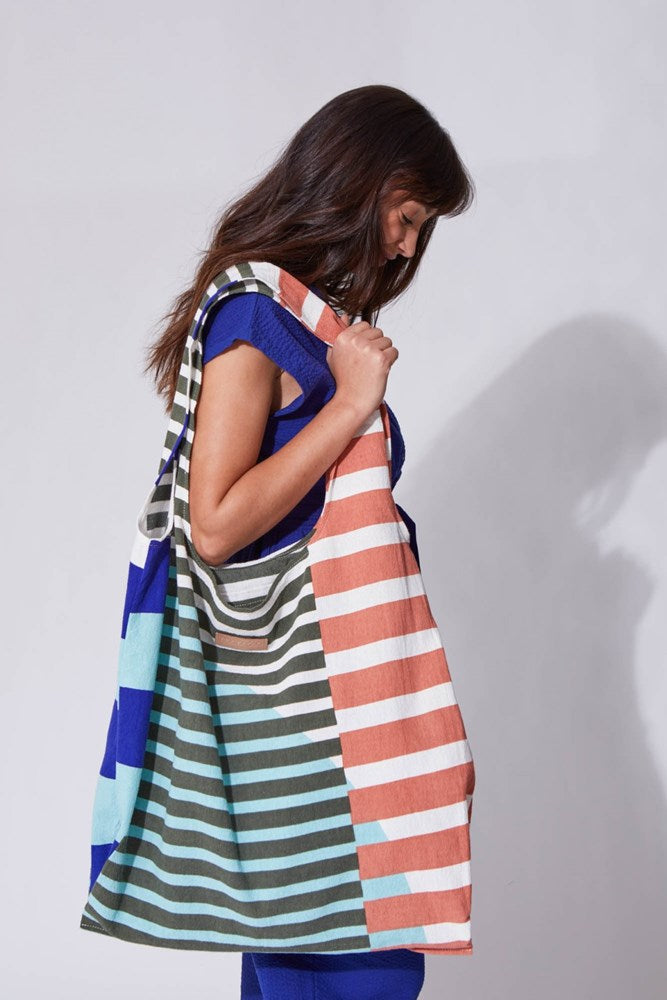 MA POESIE - SOL Ultra Violet Oversize Beach Bag