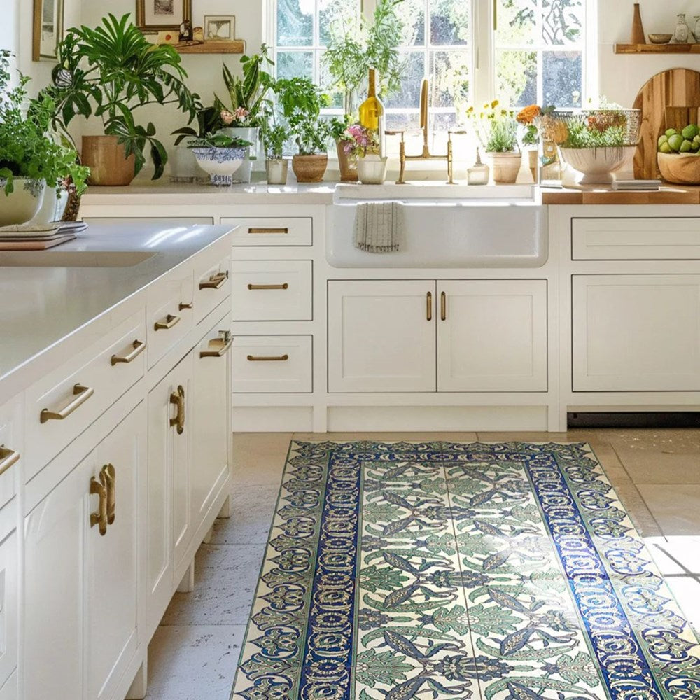 BEIJA FLOR- ARMENIAN SIENA Vinyl Rug