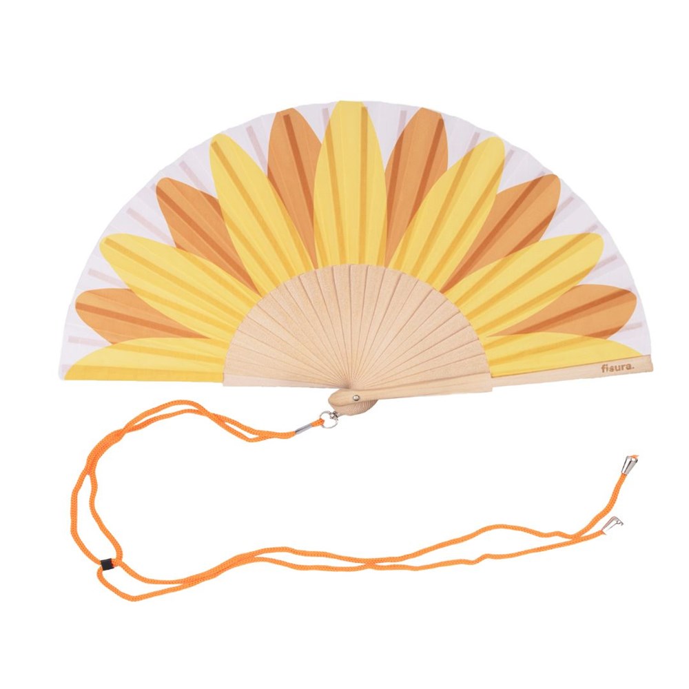 Hand Fan w/Gift Box Sunflower