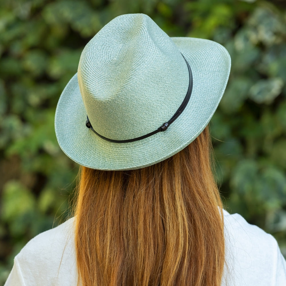 TRAVAUX EN COURS Borsalino Summer Hat - Almond