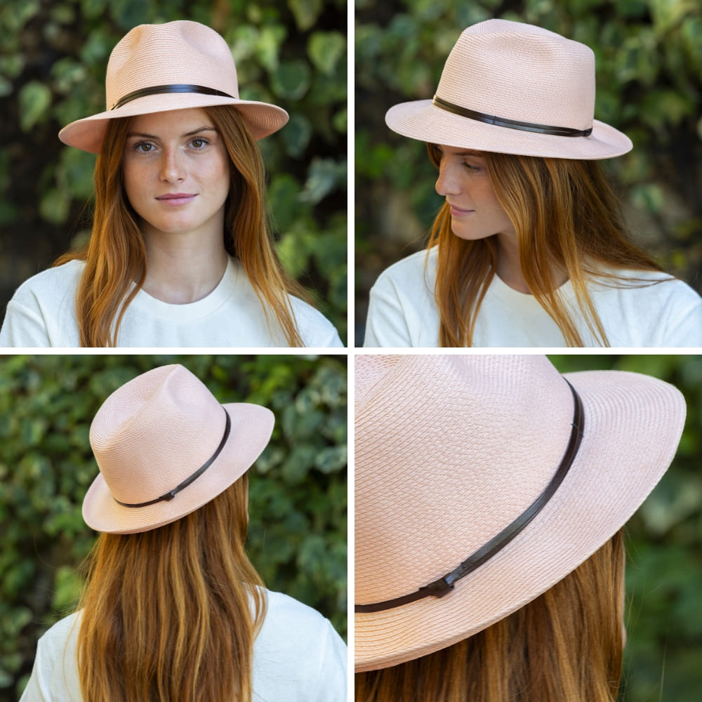 TRAVAUX EN COURS Borsalino Summer Hat - Apricot
