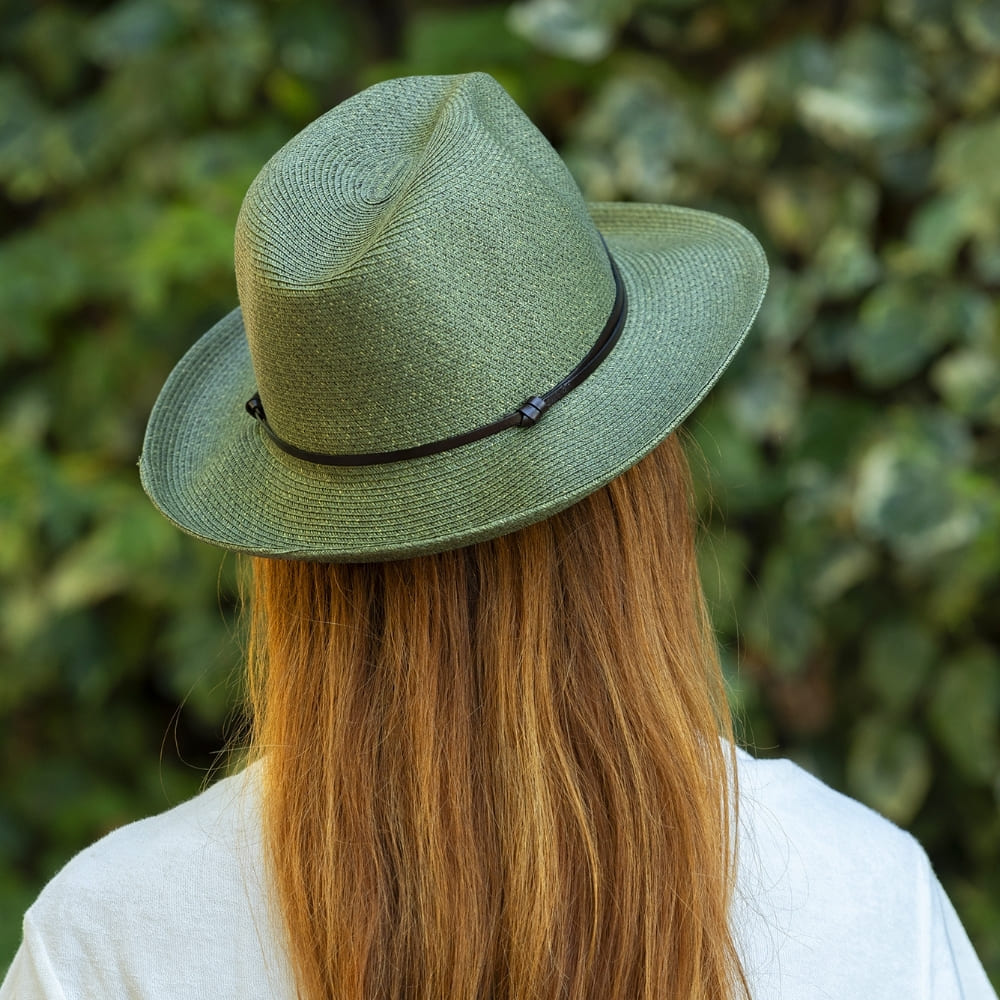 TRAVAUX EN COURS Borsalino Summer Hat - Army