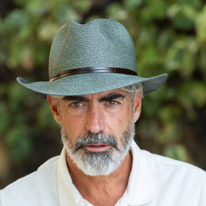 TRAVAUX EN COURS Borsalino French Summer Hat - Granit