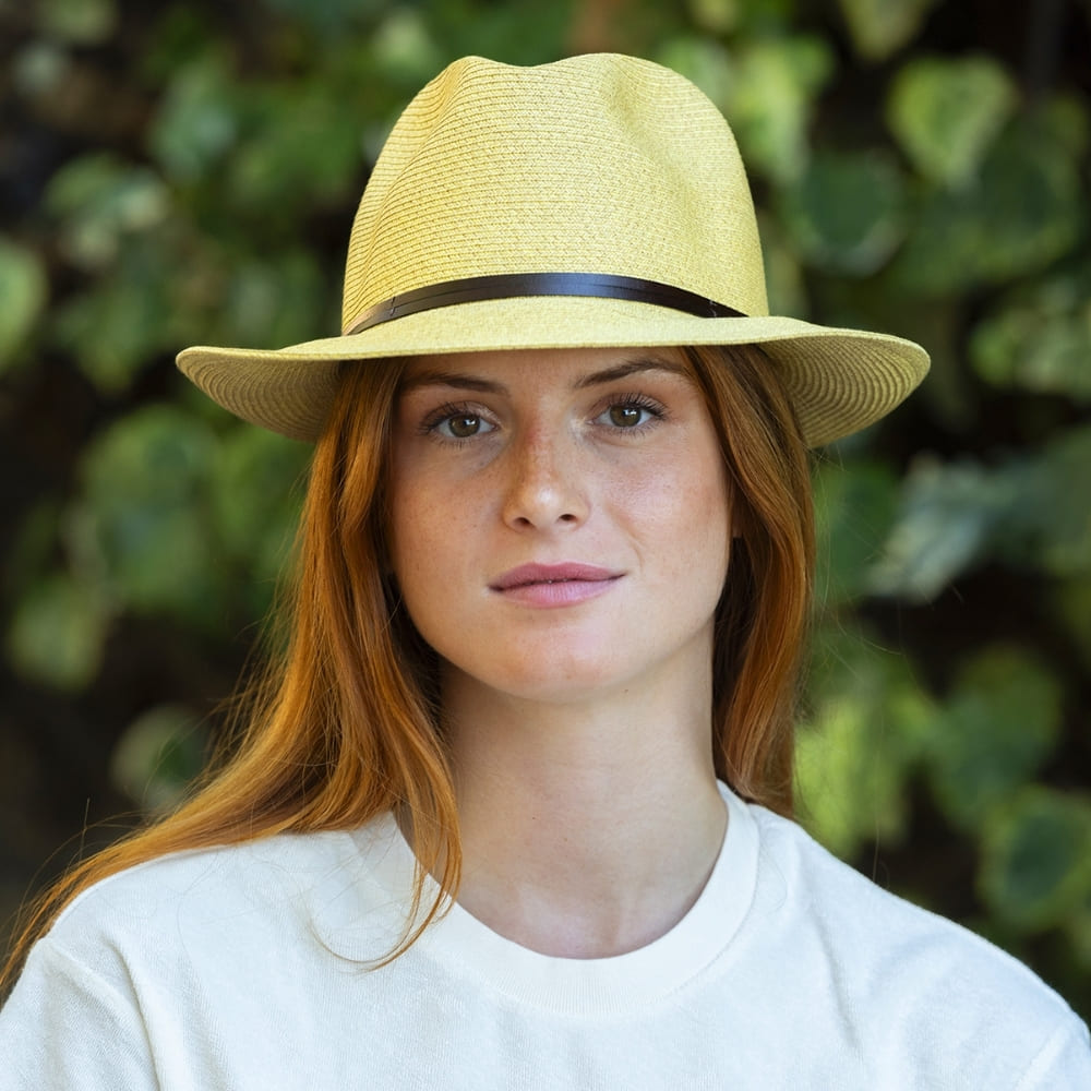 TRAVAUX EN COURS Borsalino Summer Hat - Straw