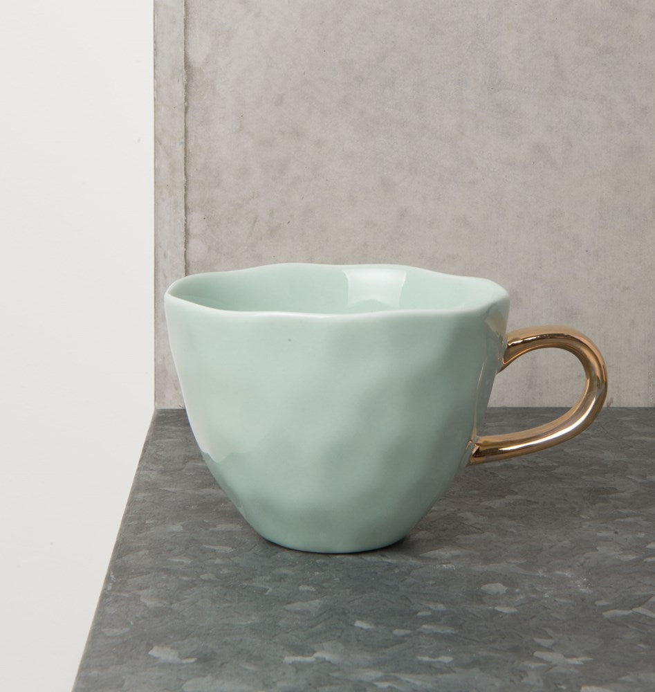 UNC-Good Morning Coffee Cup Celadon -d.8.5 cm