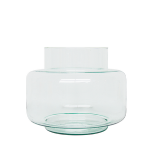 UNC-  Vase transparent, Ø22 * 18 cm