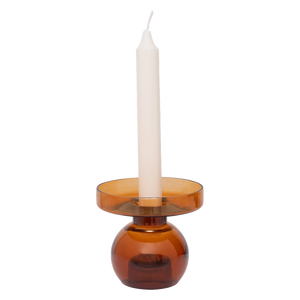  UNC-  candle holder Both Sides apricot orange